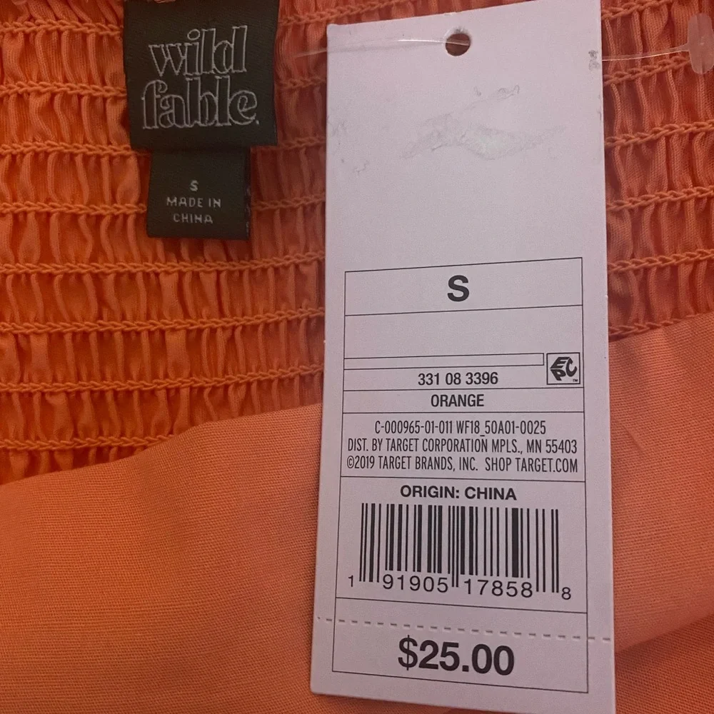 Wild Fable Baby Doll Dress with Puff Sleeves - Picture 2 of 7